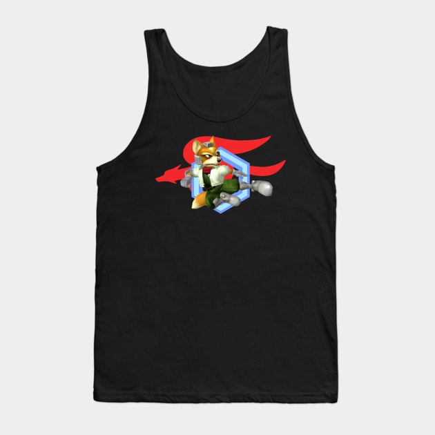 NAir Shine Fox Shirt Tank Top by unclecrunch